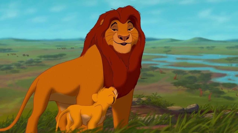 Mufasa in Disney movie The Lion King