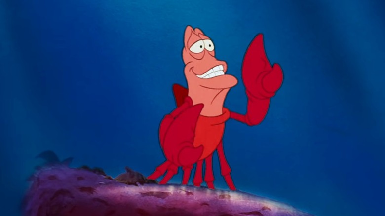 Sebastian in Disney movie The Little Mermaid