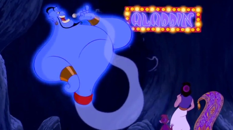 Genie in Disney movie Aladdin