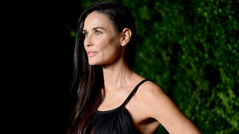 Demi Moore in New York City in 2015