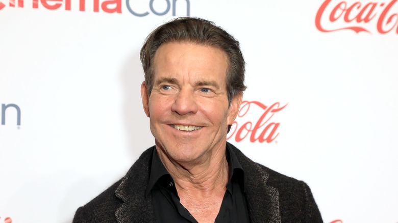 Dennis Quaid smiling