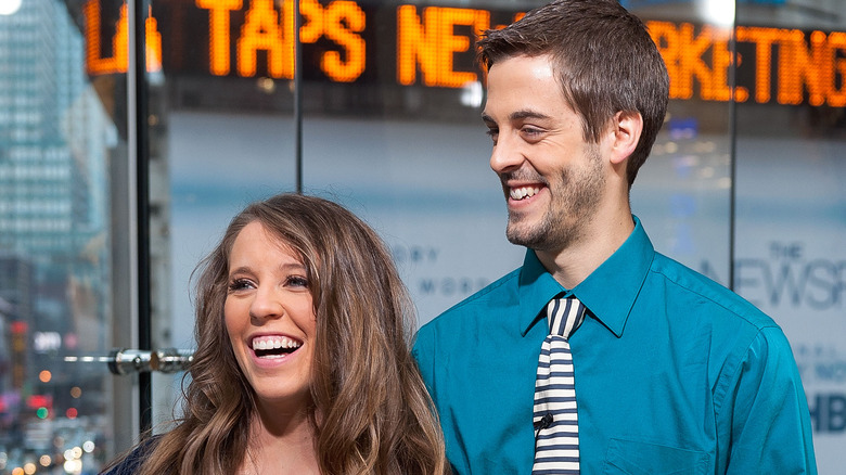 Jill Duggar Dillard and Derick Dillard at an event