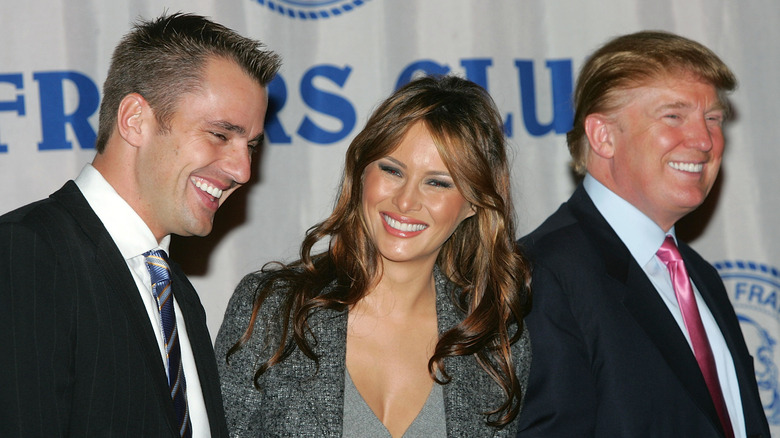 Bill Rancic, Melania Trump, and Donald Trump