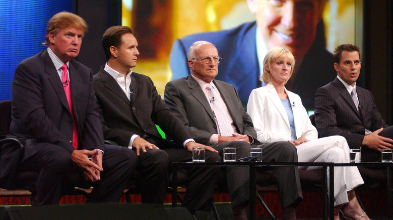 Donald Trump, Mark Burnett, George Ross, Caroline Kepcher, Bill Rancic