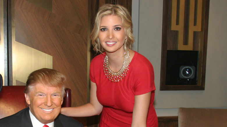 Donald Trump and Ivanka Trump Apprentice set