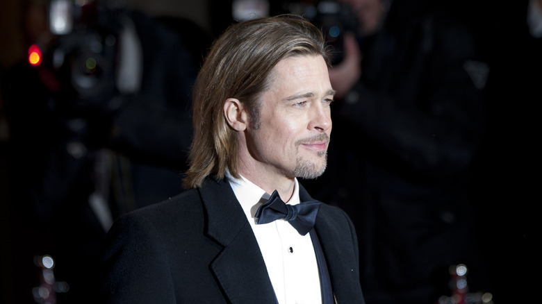 Brad Pitt strolling the red carpet