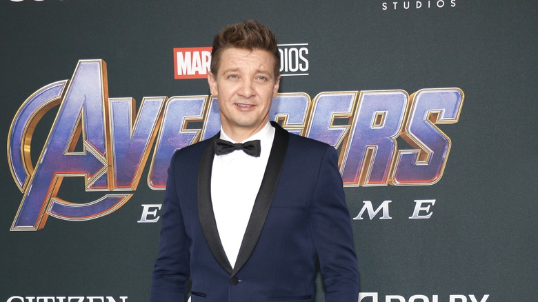 Jeremy Renner promoting Avengers Endgame