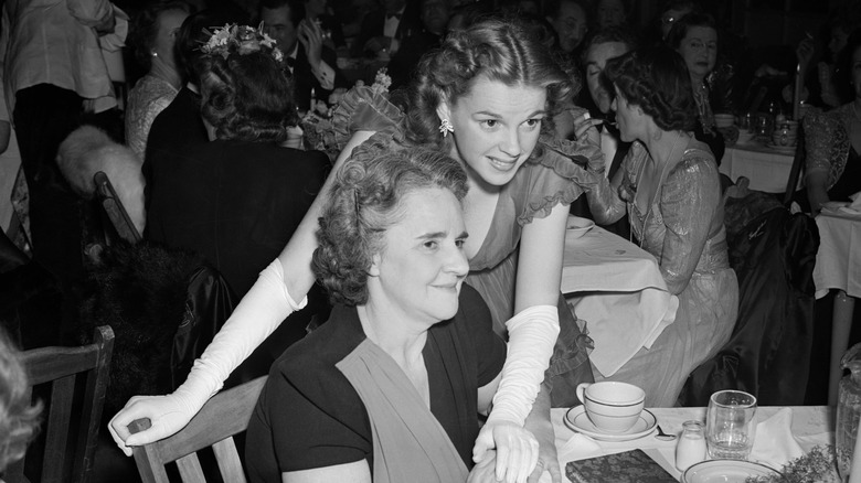 Ethel Gumm and Judy Garland