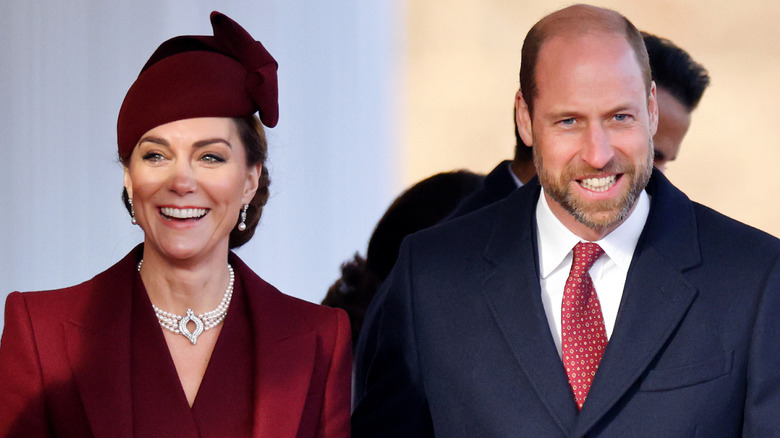 Princess Kate and Prince William smiling