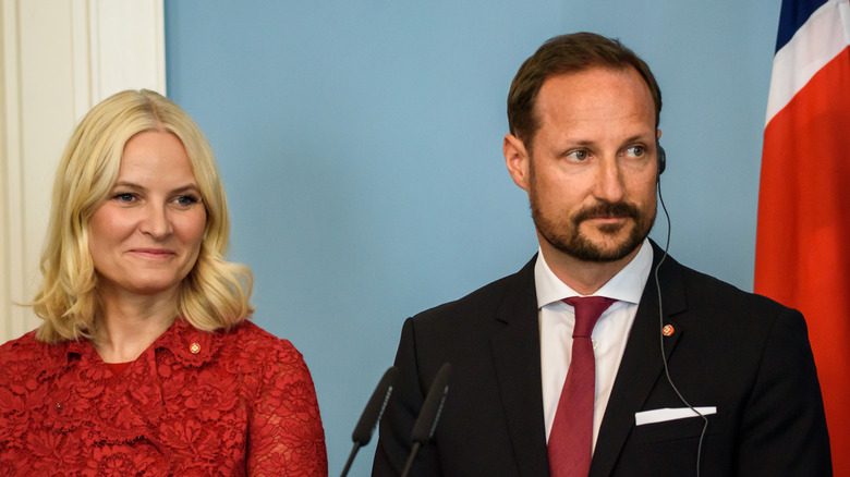 Princess Mette-Marit and Prince Haakon together