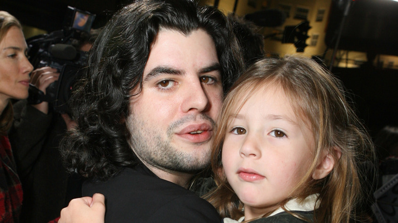 Sage Stallone with half sister Scarlet Stallone 