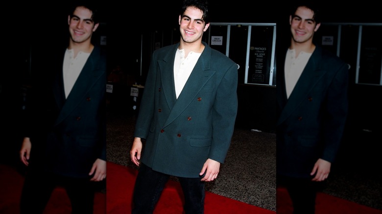 Sage Stallone smiling at Kid's Choice Awards