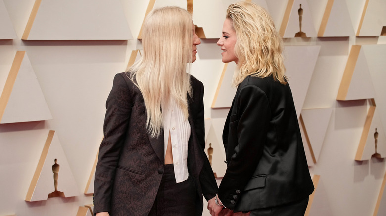 Kristen Stewart and Dylan Meyer at the Oscars 