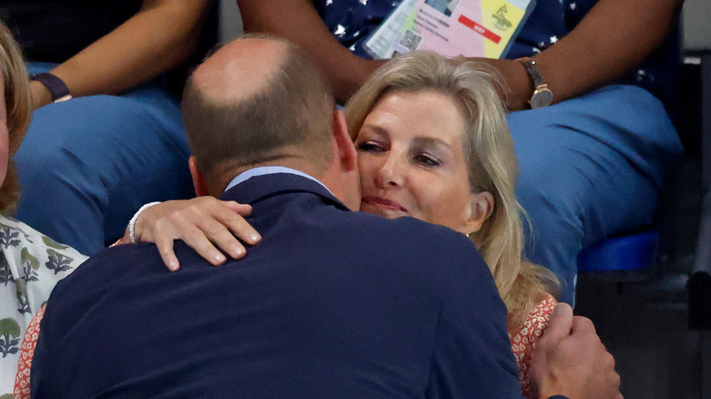 William greeting Sophie 