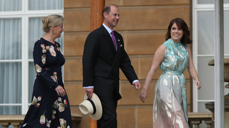 Sophie, Edward, and Eugenie 