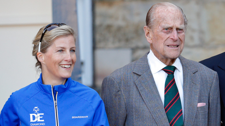 Sophie and Prince Philip 