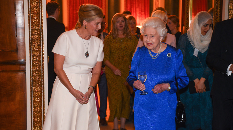 Sophie and Queen Elizabeth 