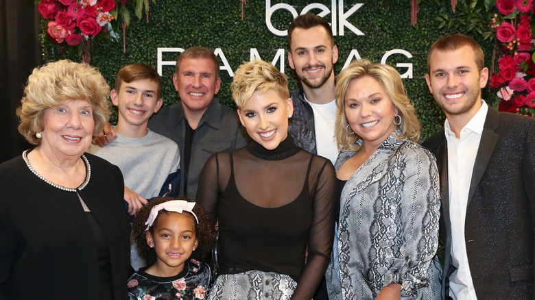 The Chrisley family at event