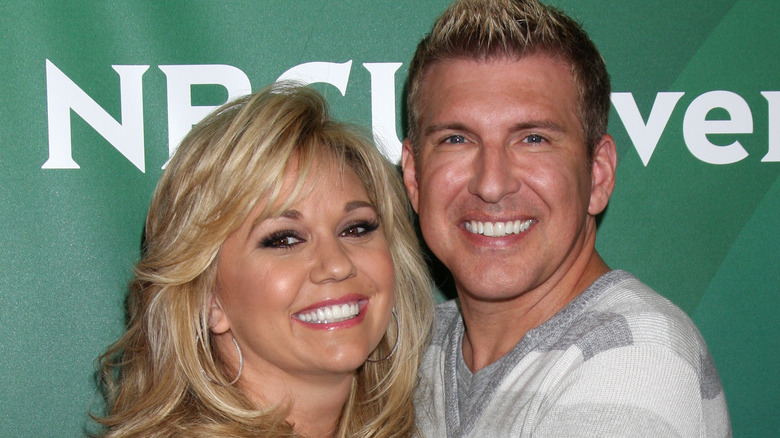 Julie and Todd Chrisley at event