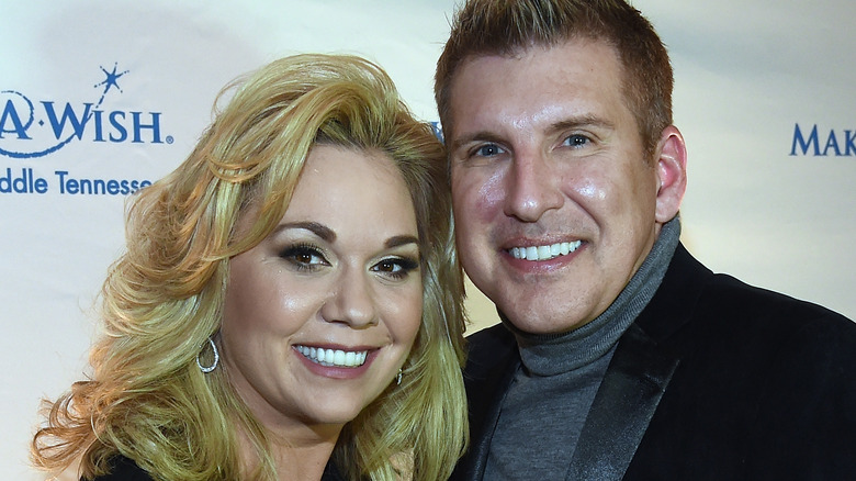 Julie and Todd Chrisley at event