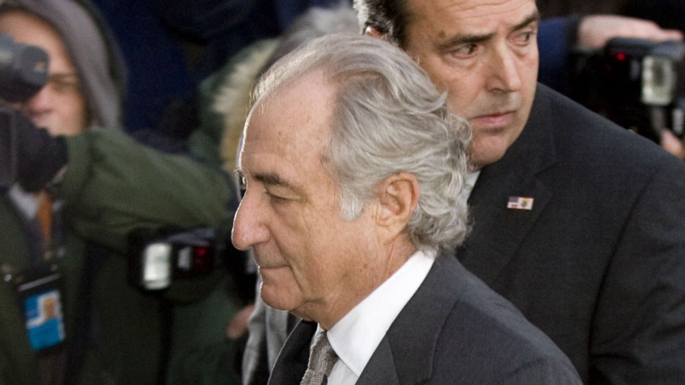 Bernie Madoff walking