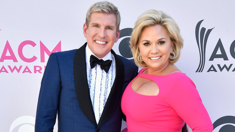 Todd and Julie Chrisley smiling