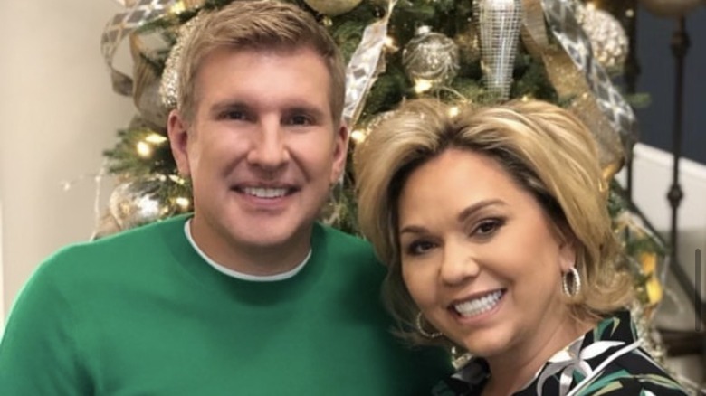 Todd and Julie Chrisley smiling