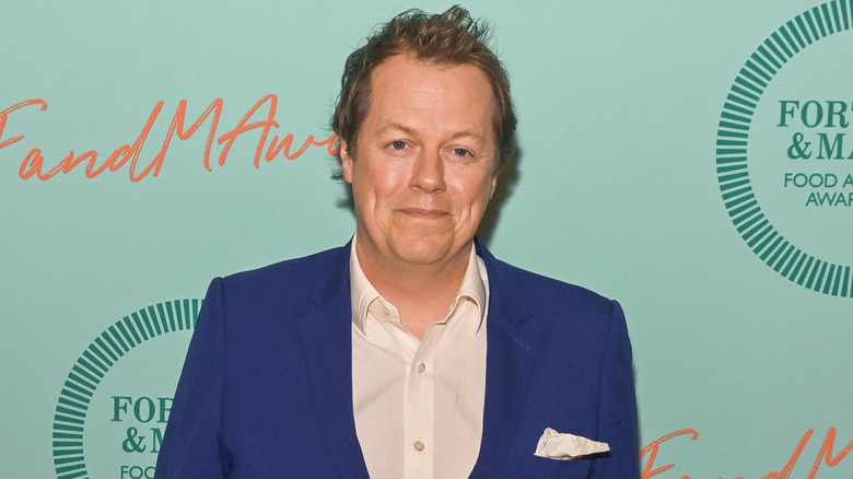 Tom Parker Bowles smiling