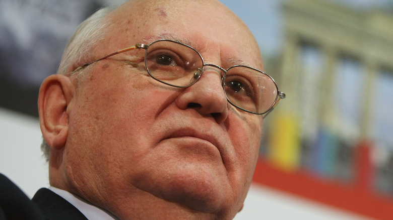 Mikhail Gorbachev attends an event