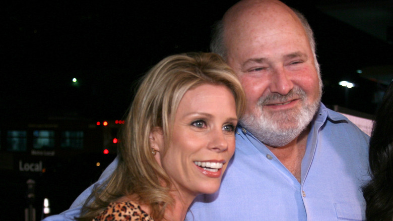 Cheryl Hines and Rob Reiner