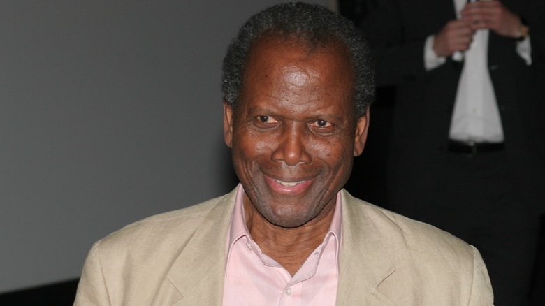 Sidney Poitier smiling 