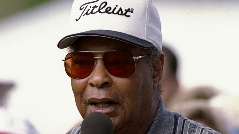 Earl Woods talking