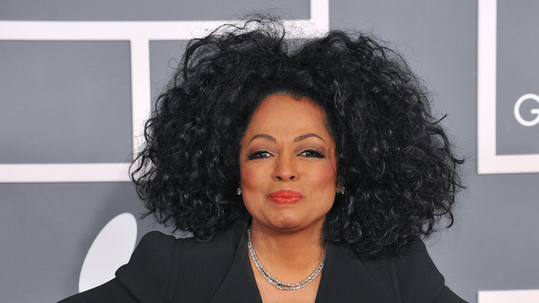 Diana Ross older smiling