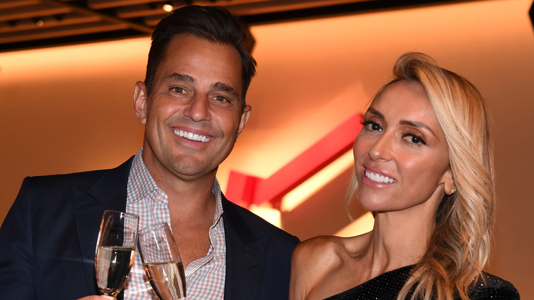 Bill and Giuliana Rancic smiling