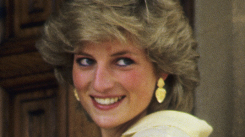 Princess Diana smiling