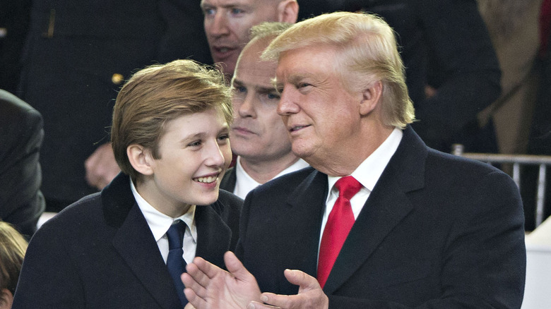 donald trump and barron trump