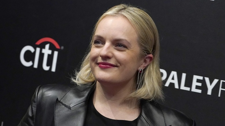 Elisabeth Moss smiling