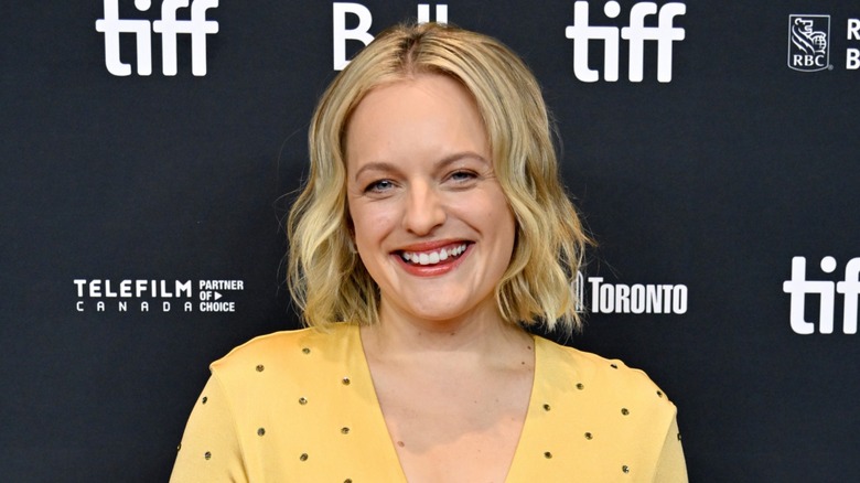 Elisabeth Moss smiling