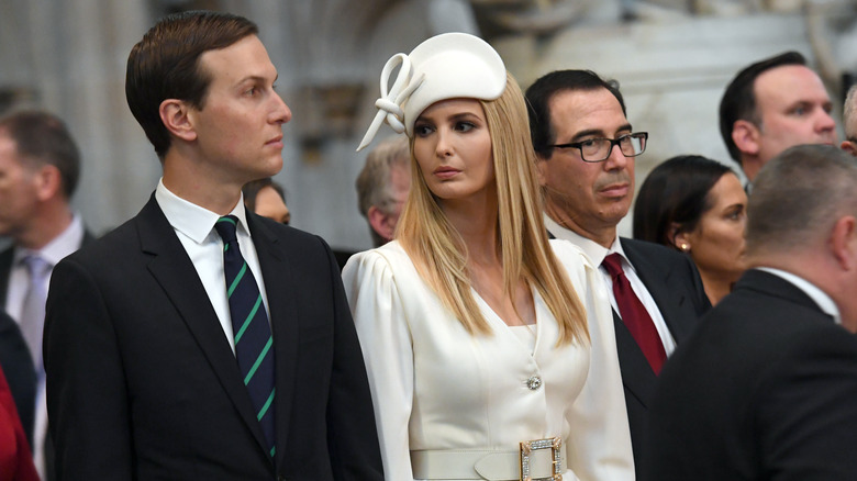 Jared Kushner and Ivanka Trump visiting the United Kingdom 