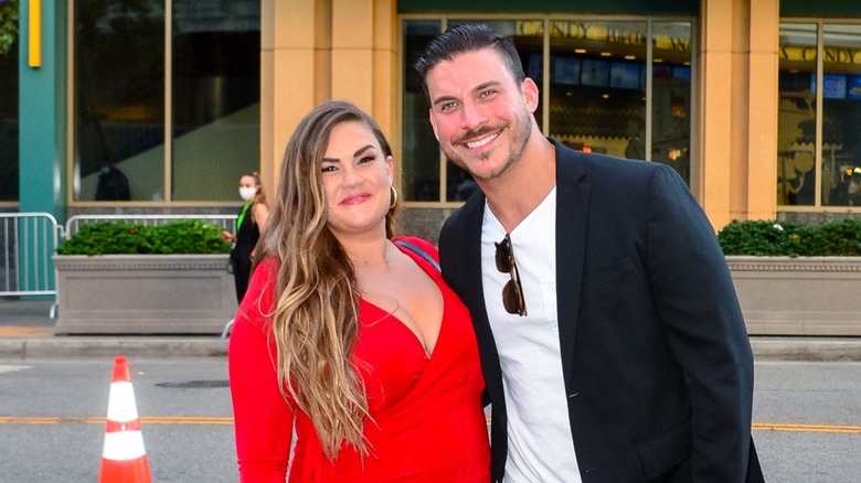 Brittany Cartwright and Jax Taylor smiling