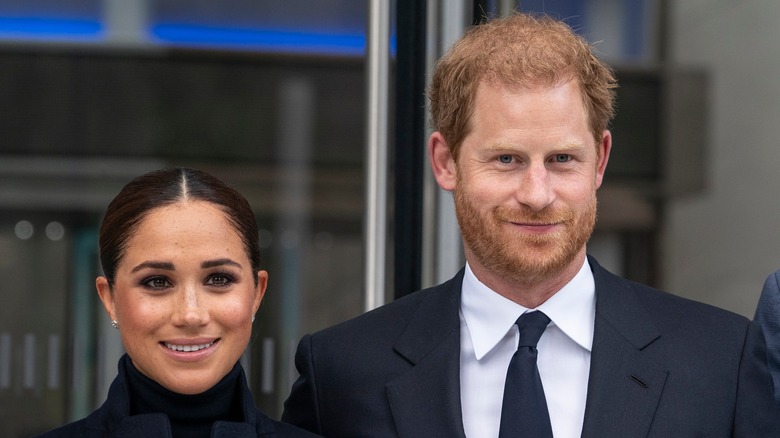 Meghan and Harry attend an event