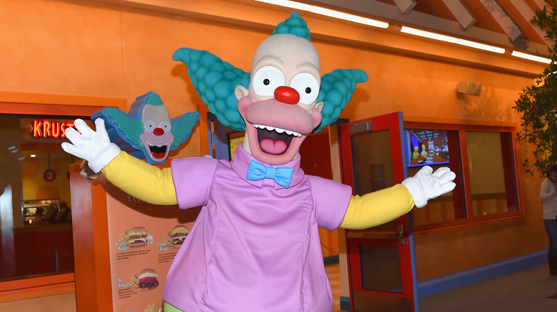 Costumed Krusty the Clown