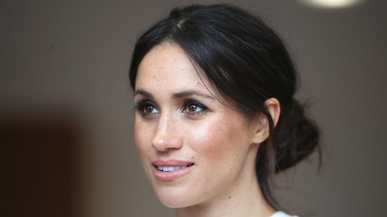 Duchess Meghan Markle at an event. 