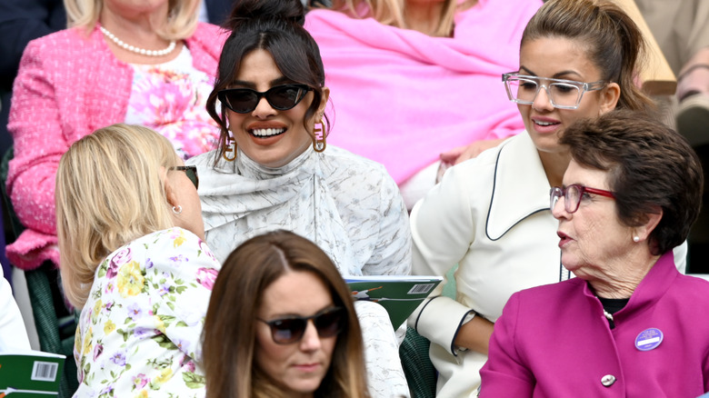 Priyanka Chopra at 2021 Wimbledon