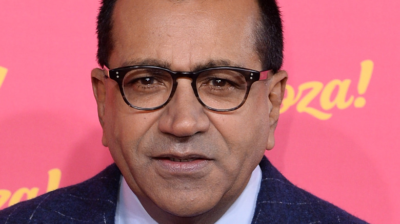 Martin Bashir poses at an event