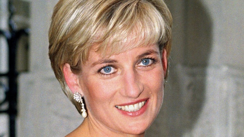 Princess Diana smiling