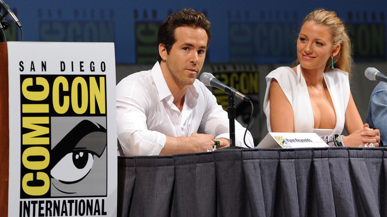 Ryan Reynolds and Blake Lively on Comic Con panel for Green Lantern