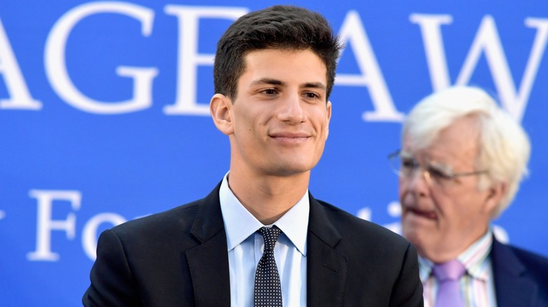 Jack Schlossberg smiling