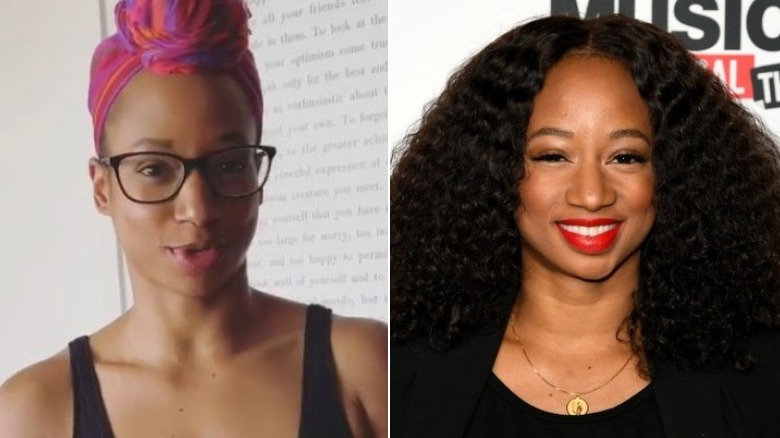 Disney star Monique Coleman, who is unrecognizable without makeup