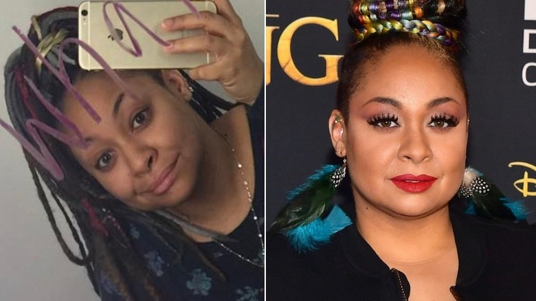 Disney star Raven-Symone, who is unrecognizable without makeup